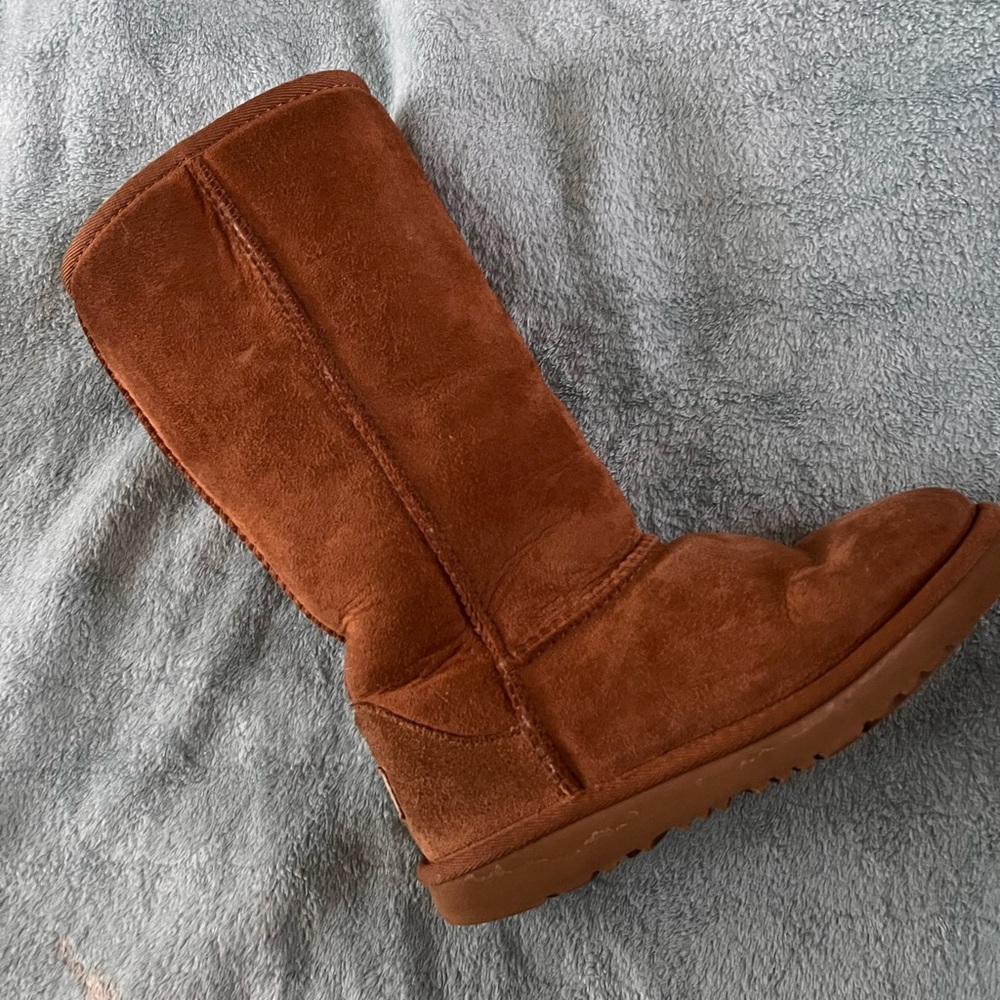 Kids Brown Suede Ugg Boots